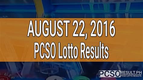 EZ2 Results August 2016 .